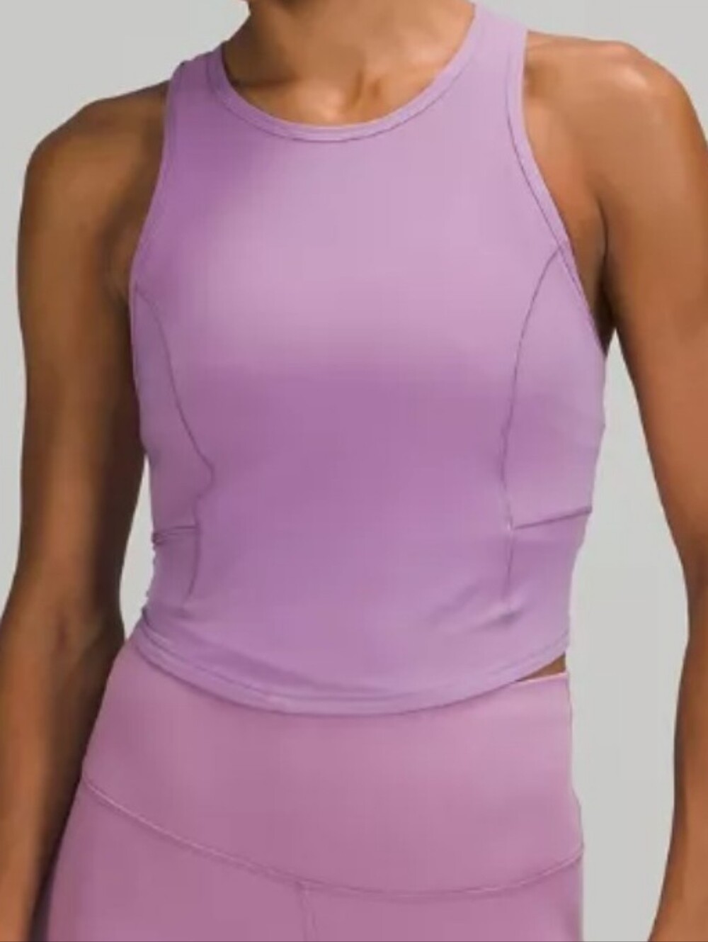 Lululemon Power Thru Tank Top Wisteria Purple Size 8.